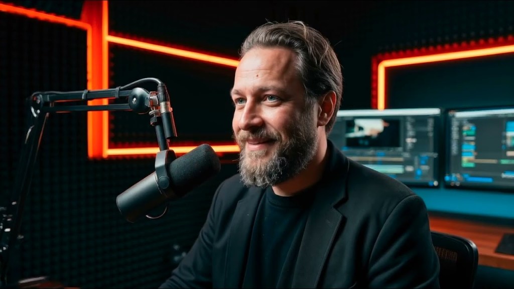 AI avatar Tomislava Brđanovića u uvodnom videu za avscript.tv